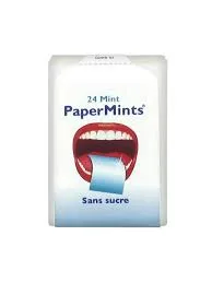 PAPER MINTS 24'S STRIPS SUGAR FREE