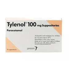Tylenol 100 MG Suppository 10'S