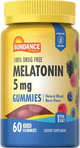 Sundance Melatonin 5mg 60 GUMMIES