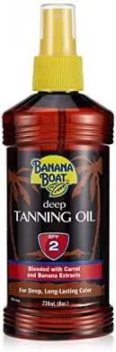 Banana boat TANNING OIL SPF8 236ML (copy)