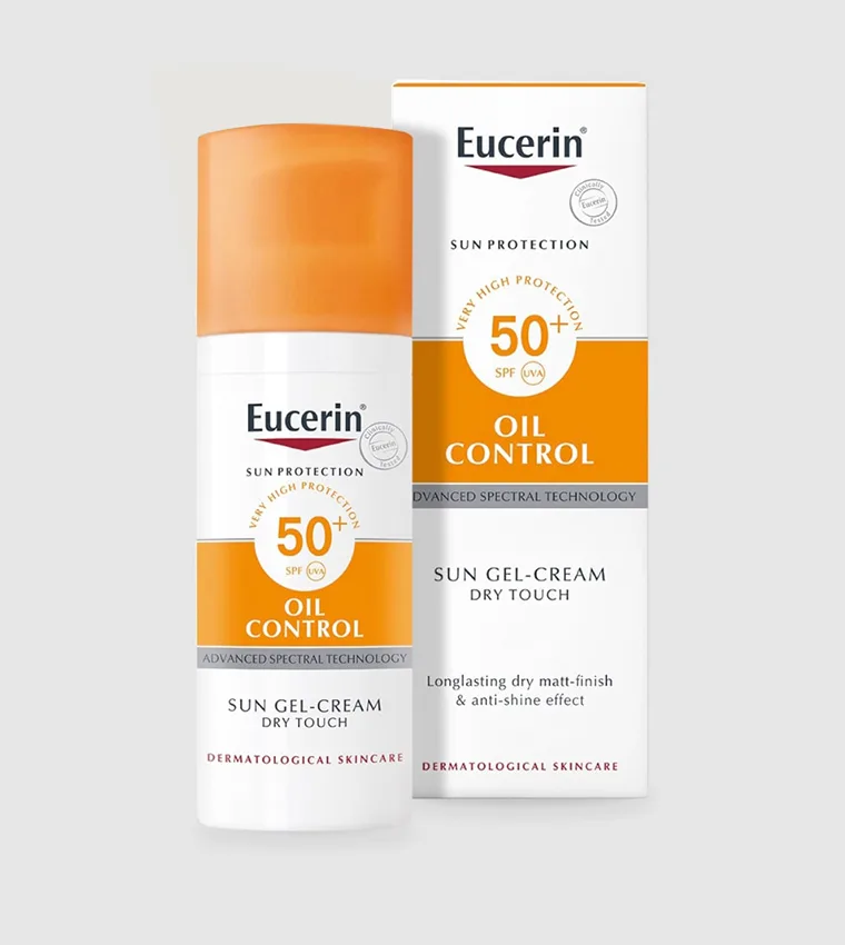 Eucerin Sun Gel-Cream Oil Control SPF 50 50ml ( OFFER BUY 1 GET 50% OFF ON SECOND)