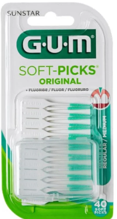 GUM SOFT PICKS WITH FLOURIDE 50S (632)