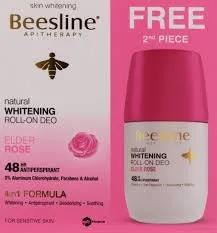 BEESLINE WHITENING ROLL-ON ELDER ROSE (1+1 FREE)