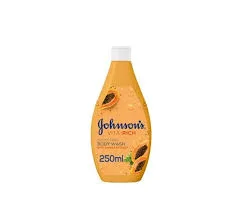 JOHNSON & JOHNSON PAPAYA BODY WASH 250ML