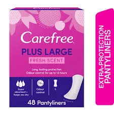 CAREFREE LARGE FRESH  LIGHT SCENT 48'S