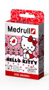MEDRULL KIDS PLASTER "HELLO KITTY" 10'S