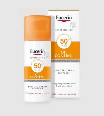 Eucerin Sun Gel-Cream Oil Control Dry Touch SPF 50 50ml ( OFFER BUY 1 GET ONE FREE)