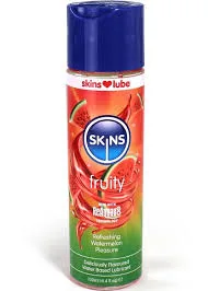 SKINS AQUA WATERMELON WATER BASED LUBRICANT 130ML