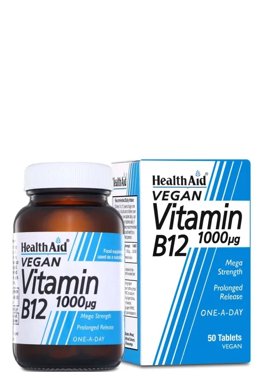 Health AID VITAMIN B12 50TAB