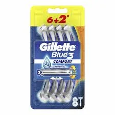 Gillette Blue3 Razors Comfort 6+2'S