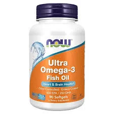 NOW ULTRA OMEGA-3 FISH OIL 90'S