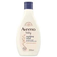 AVEENO BABY SOOTHING RELIEF EMOLLIENT WASH FOR DRY&SENSITIVE SKIN 250ML