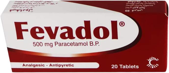 FEVADOL 500MG 20TABLETS