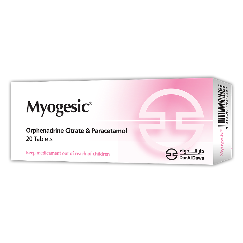 MYOGESIC TABS. 20"