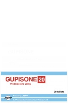 GUPISONE 20MG TAB 20 S