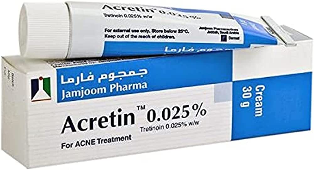 Acretin 0.025%. 30g