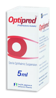 Optipred eye drops