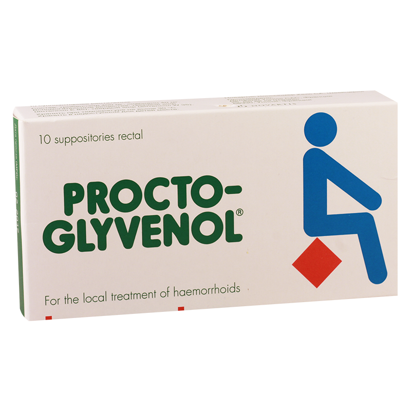 PROCTO-GLYVENOL 400MG SUPPOS 10'S