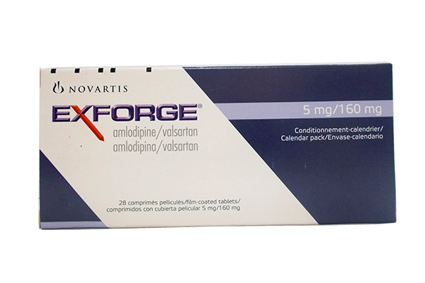 EXFORGE 5/160mg TABS 28's