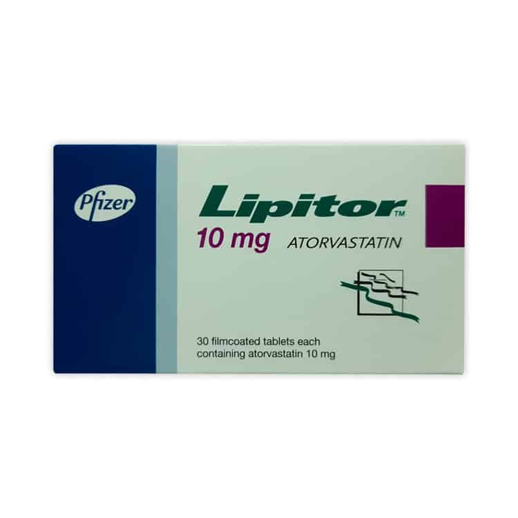 LIPITOR 10mg F.C TABS 30's