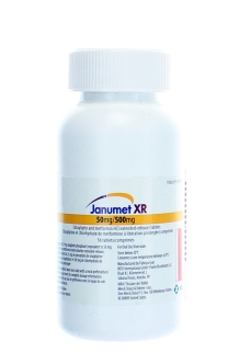JANUMET XR 50/500MG TAB 56'S