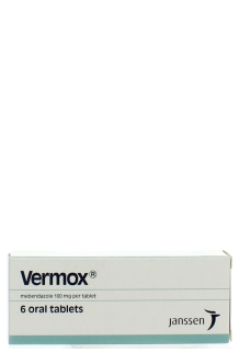 VERMOX TABS 100MG 6'S