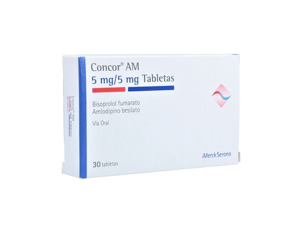 CONCOR AM 5MG/5MG TABLETS 30'S