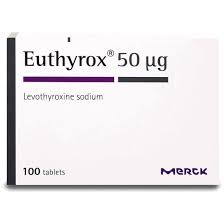EUTHYROX 50MCG TAB 100'S