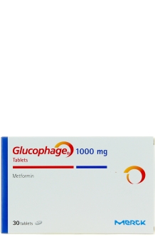 GLUCOPHAGE 1000MG TABS 30'S