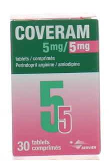 COVERAM 5/5 MG TABS 30'S
