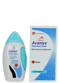 AVAMYS 27.5 mcg NASAL SPRAY 120 DOSE