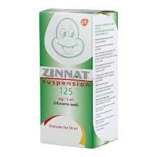 ZINNAT 125MG/5ML SUSP 50ML