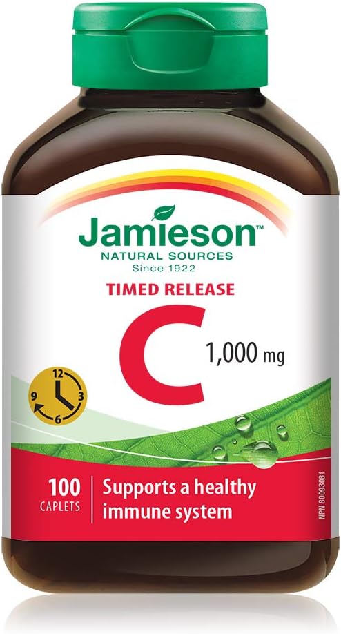 JAMIESON Time Release VITAMIN C 1000MG TAB 100"S