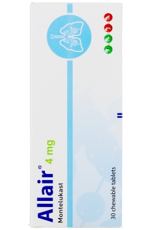 ALLAIR 4MG CHEWABLE TABS 30'S