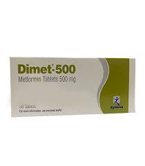 DIMET 500MG TABLET 50'S