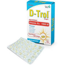 D-TROL 1000IU SOFTGELS 30'S