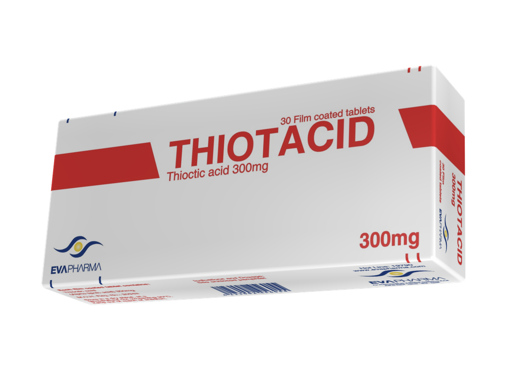 THIOTACID 300MG TABS 30'S