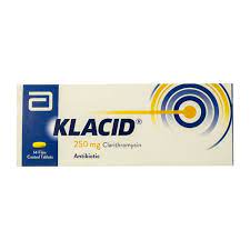 KLACID 250MG tabs 14's