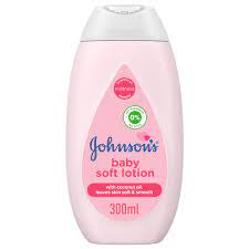 JOHNSON & JOHNSON BABY LOTION (PINK) 300ML-NEW