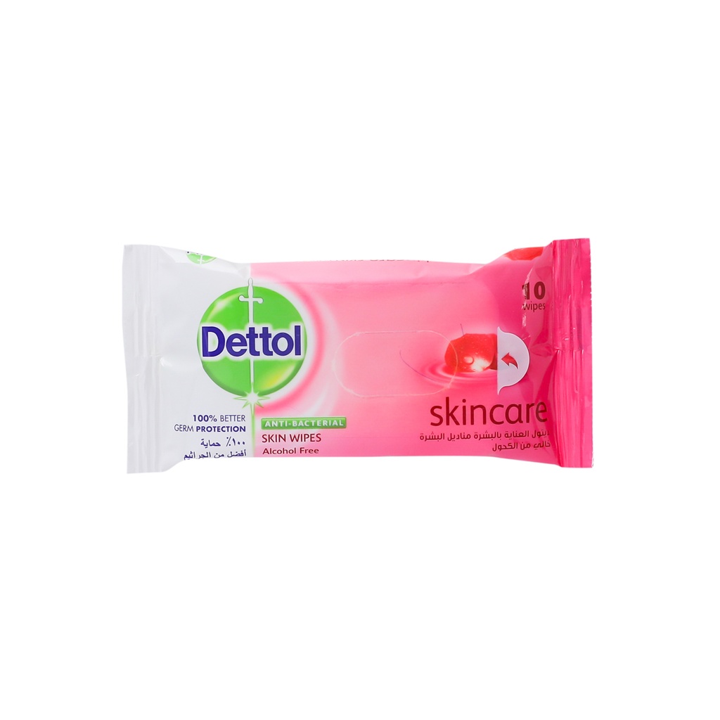 DETTOL WIPES SKINCARE 10`S