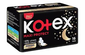 KOTEX MAXI NIGHTTIME 16 PADS