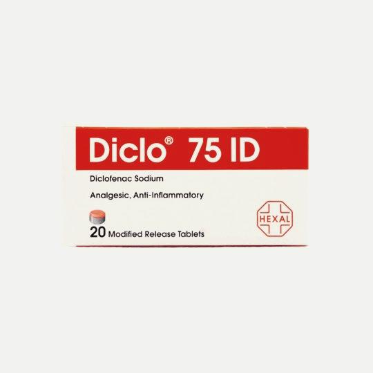 DICLO 75MG ID TABS 20"S