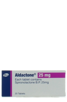 ALDACTONE 25mg 20 tablets