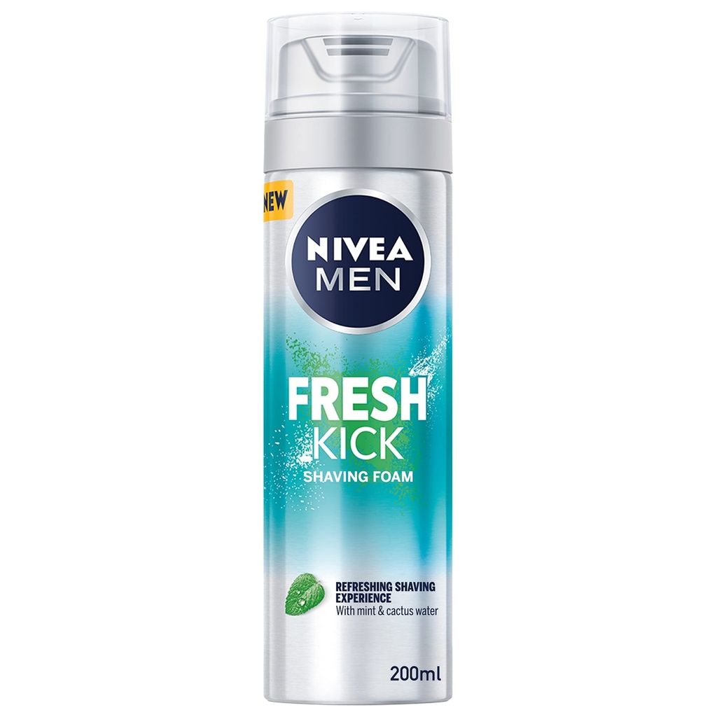 NIVEA MEN SHAVING FOAM COOL KICK 200ML #81765