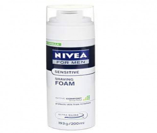 NIVEA MEN SHAVING FOAM SENSITIVE 200ML #81720