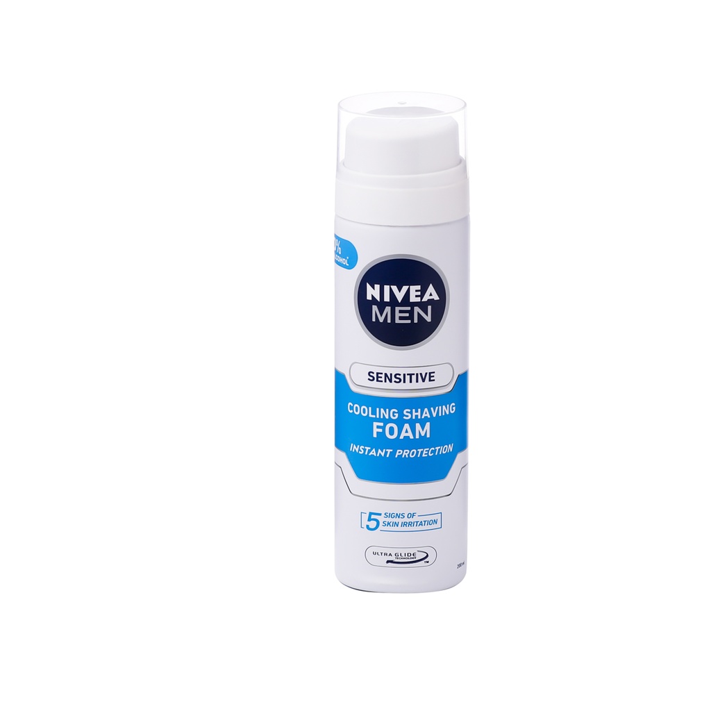 NIVEA MEN SHAVING FOAM COOL SENSITIVE 200ML #88541