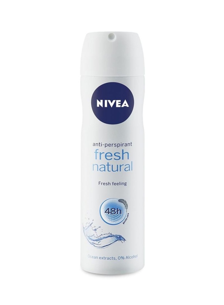 NIVEA DEO SPRAY FRESH NATURAL (F) 150ML