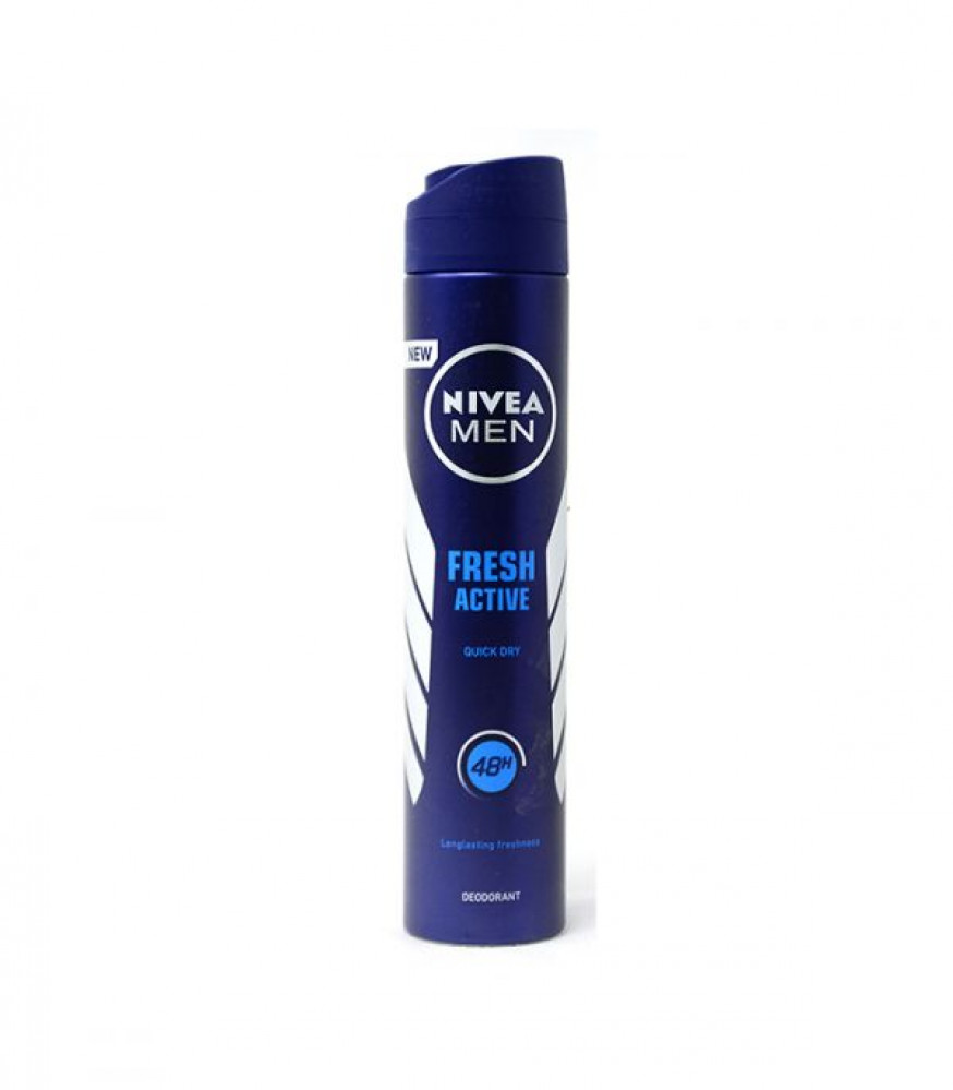 NIVEA DEO SPRAY FRESH ACTIVE (M) 150ML #81600