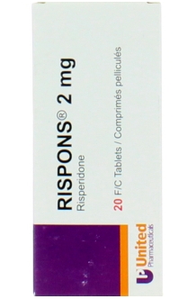 RISPONS 2MG TAB 20S