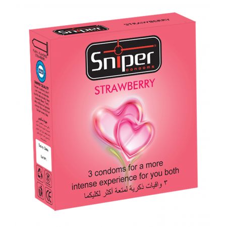 Sniper condoms strawberry